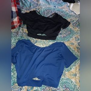 Work out crop tops